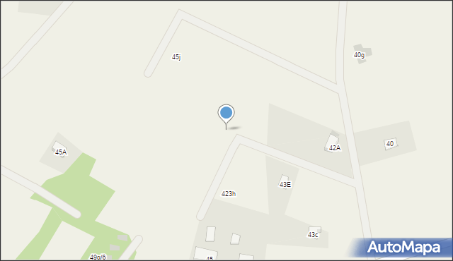 Smołdziński Las, Smołdziński Las, 43p, mapa Smołdziński Las