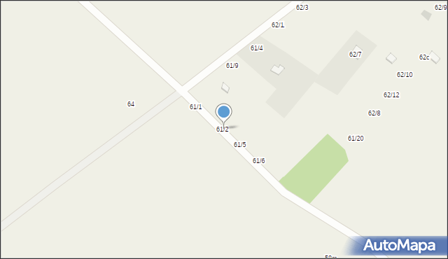 Smołdziński Las, Smołdziński Las, 61/2, mapa Smołdziński Las