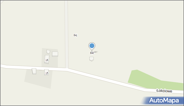 Smołdziński Las, Smołdziński Las, 84c, mapa Smołdziński Las