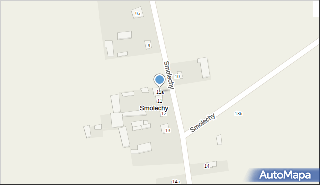 Smolechy, Smolechy, 11a, mapa Smolechy