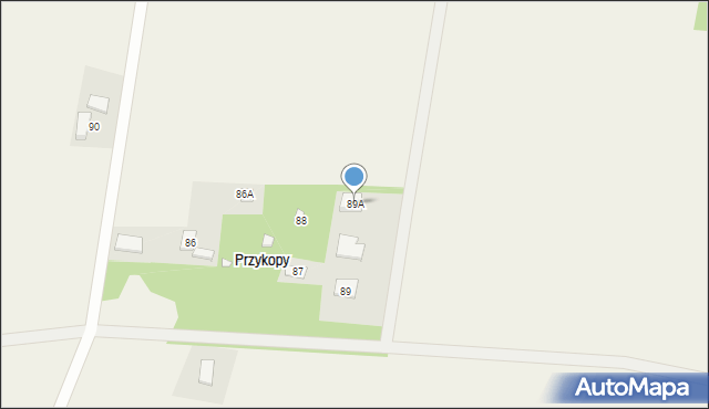 Smoleń, Smoleń, 89A, mapa Smoleń