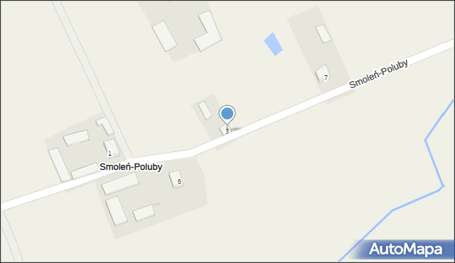 Smoleń-Poluby, Smoleń-Poluby, 3, mapa Smoleń-Poluby