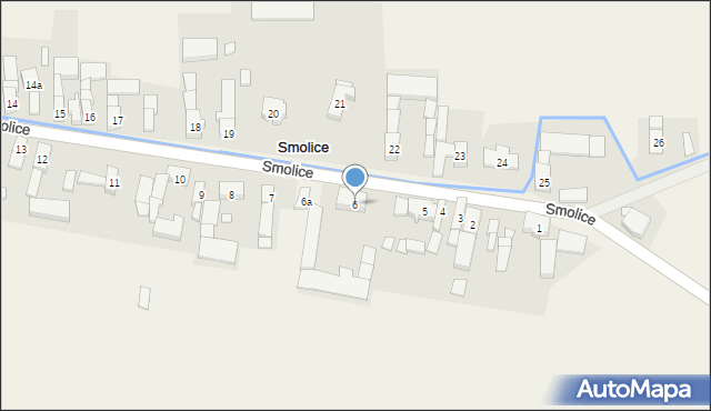 Smolice, Smolice, 6, mapa Smolice