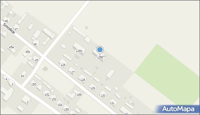 Smolice, Smolice, 126c, mapa Smolice