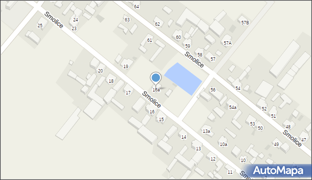 Smolice, Smolice, 16a, mapa Smolice