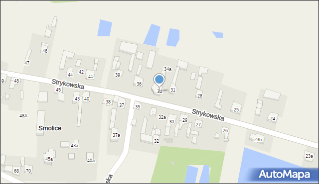 Smolice, Smolice, 34, mapa Smolice