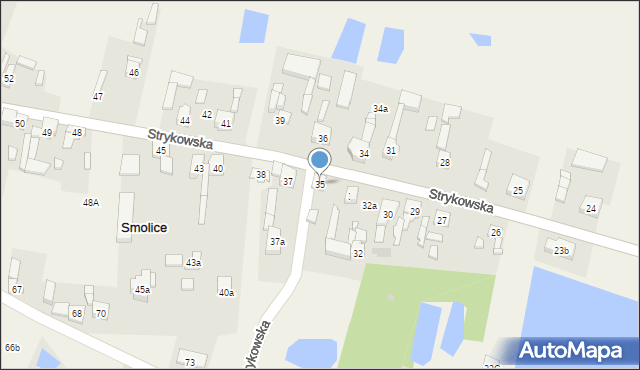 Smolice, Smolice, 35, mapa Smolice
