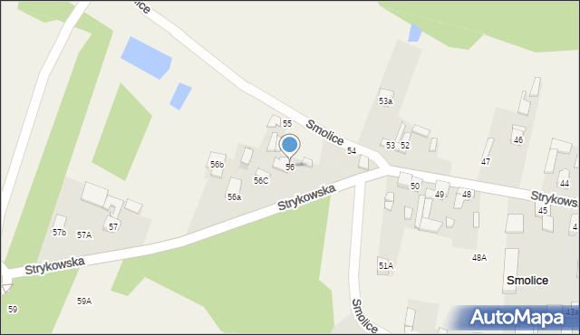 Smolice, Smolice, 56, mapa Smolice