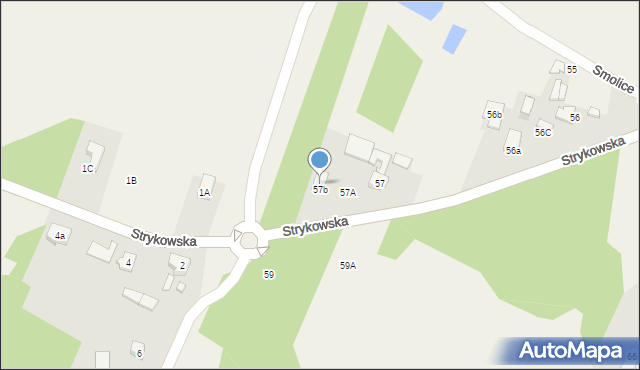 Smolice, Smolice, 58, mapa Smolice