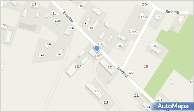 Smolna, Smolna, 121, mapa Smolna