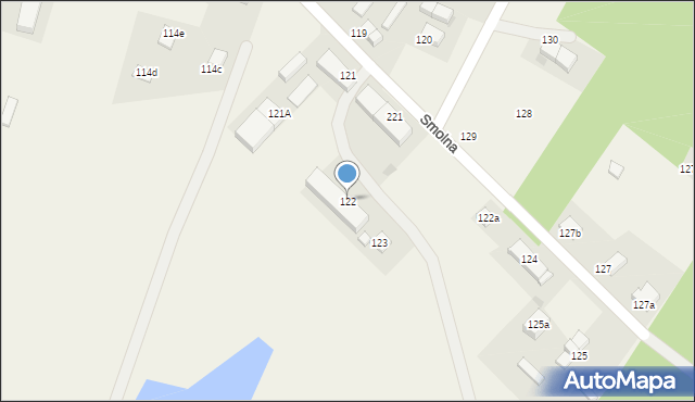 Smolna, Smolna, 122, mapa Smolna