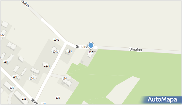 Smolna, Smolna, 137, mapa Smolna