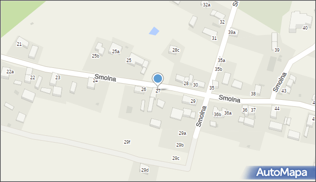 Smolna, Smolna, 27, mapa Smolna