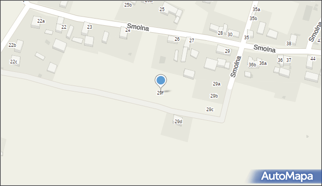 Smolna, Smolna, 29f, mapa Smolna