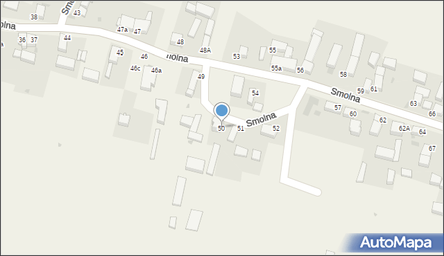 Smolna, Smolna, 50, mapa Smolna