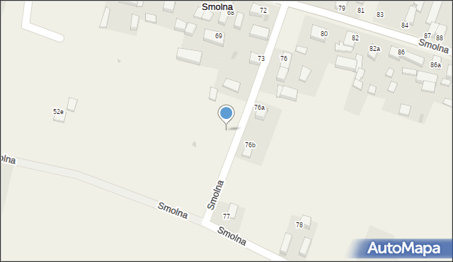 Smolna, Smolna, 73b, mapa Smolna