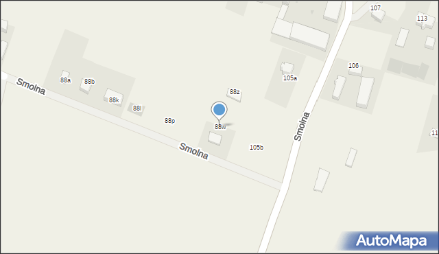 Smolna, Smolna, 88w, mapa Smolna