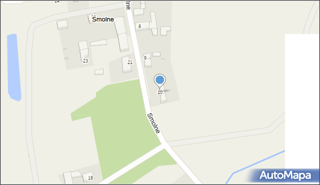 Smolne, Smolne, 10, mapa Smolne