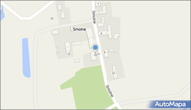 Smolne, Smolne, 21, mapa Smolne