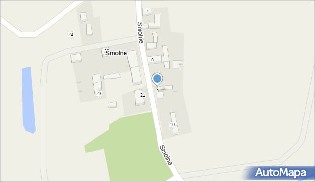 Smolne, Smolne, 9, mapa Smolne