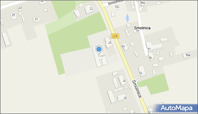 Smolnica, Smolnica, 20, mapa Smolnica