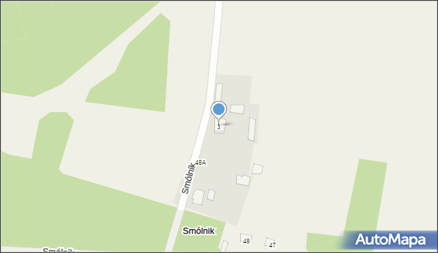 Smólnik, Smólnik, 3, mapa Smólnik