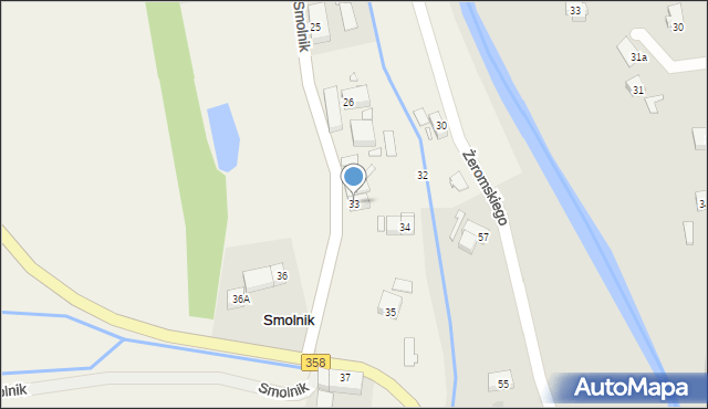 Smolnik, Smolnik, 33, mapa Smolnik