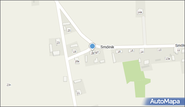 Smólnik, Smólnik, 18, mapa Smólnik