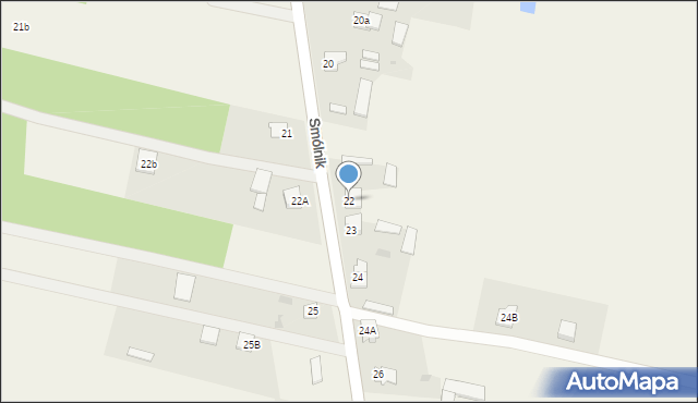 Smólnik, Smólnik, 22, mapa Smólnik