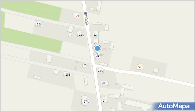 Smólnik, Smólnik, 24, mapa Smólnik