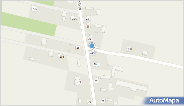 Smólnik, Smólnik, 24A, mapa Smólnik