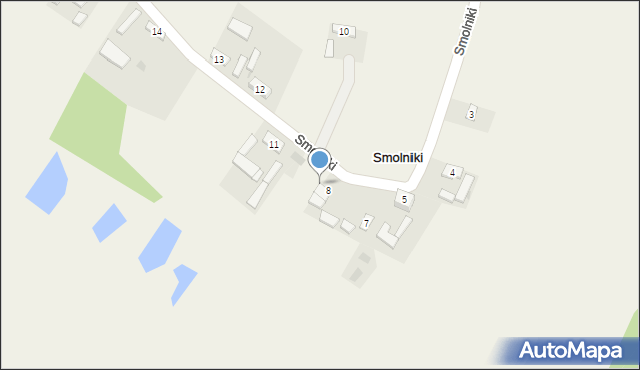 Smolniki, Smolniki, 9, mapa Smolniki