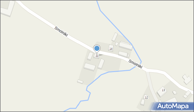 Smolniki, Smolniki, 11, mapa Smolniki
