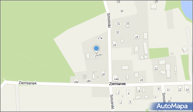 Smolniki, Smolniki, 17, mapa Smolniki