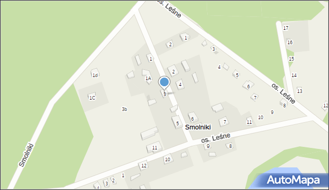 Smolniki, Smolniki, 3, mapa Smolniki