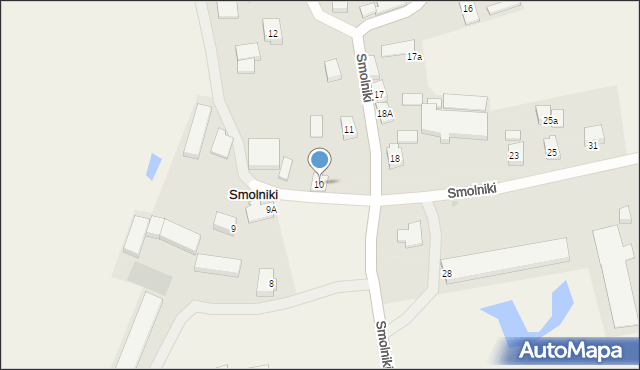 Smolniki, Smolniki, 10, mapa Smolniki