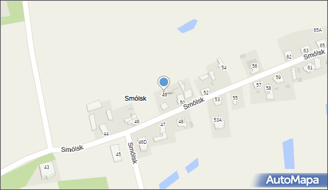 Smólsk, Smólsk, 49, mapa Smólsk