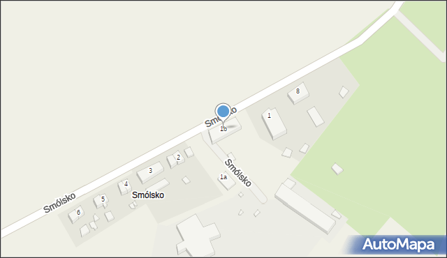 Smólsko, Smólsko, 1b, mapa Smólsko