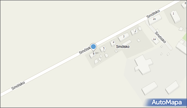 Smólsko, Smólsko, 6, mapa Smólsko