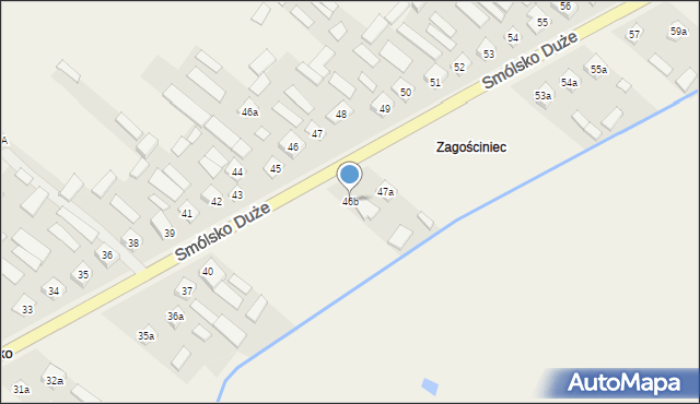 Smólsko Duże, Smólsko Duże, 46b, mapa Smólsko Duże