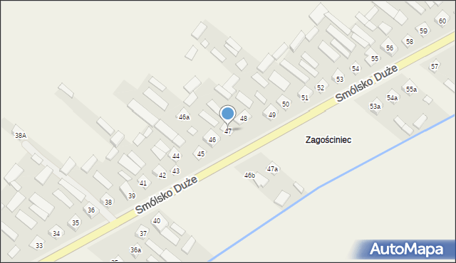 Smólsko Duże, Smólsko Duże, 47, mapa Smólsko Duże