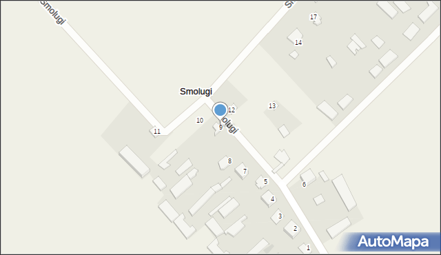 Smolugi, Smolugi, 9, mapa Smolugi