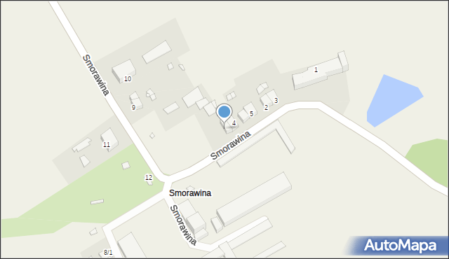 Smorawina, Smorawina, 4/2, mapa Smorawina