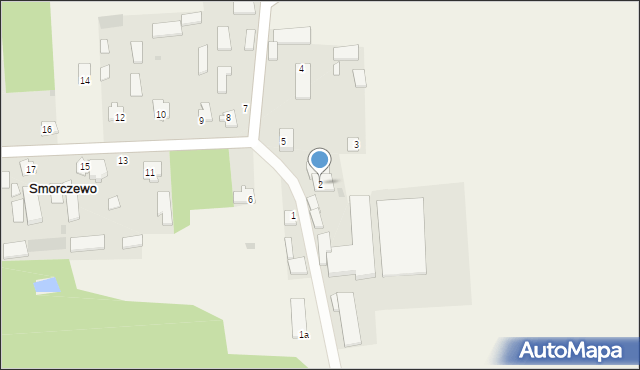 Smorczewo, Smorczewo, 2, mapa Smorczewo