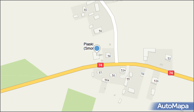 Smoryń, Smoryń, 58a, mapa Smoryń