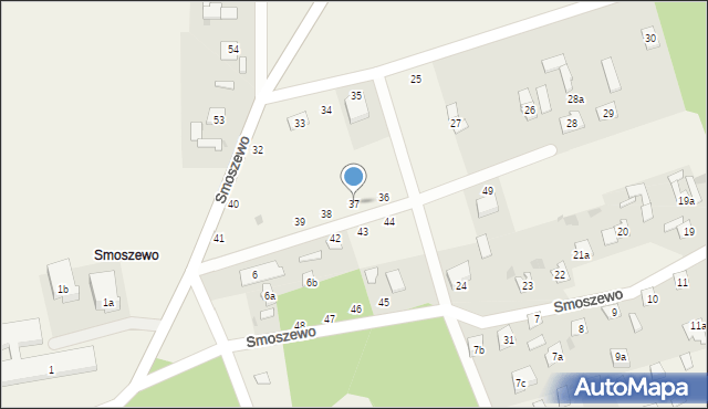 Smoszewo, Smoszewo, 37, mapa Smoszewo