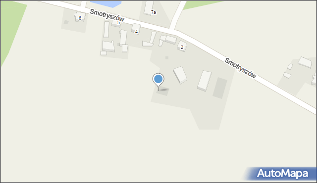 Smotryszów, Smotryszów, 2a, mapa Smotryszów