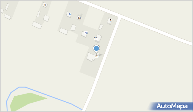 Smrock-Dwór, Smrock-Dwór, 7D, mapa Smrock-Dwór