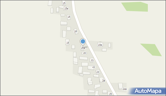 Smroków, Smroków, 20a, mapa Smroków
