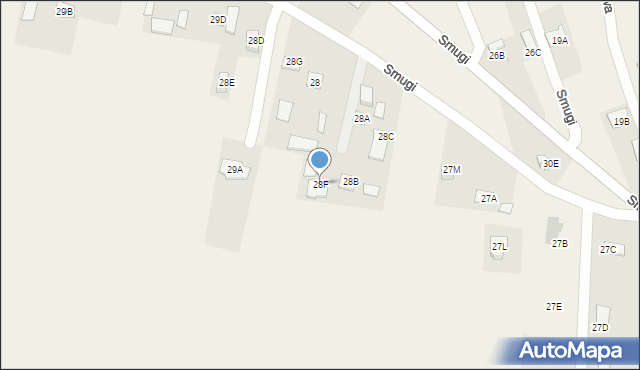 Smugi, Smugi, 28F, mapa Smugi